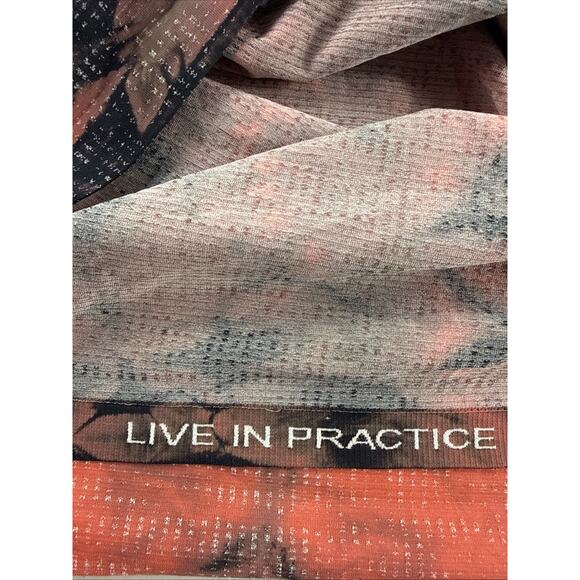 Lululemon Metal Vent Tech T 2.0 Short Sleeve Shirt Large orange gray black - Picture 9 of 9